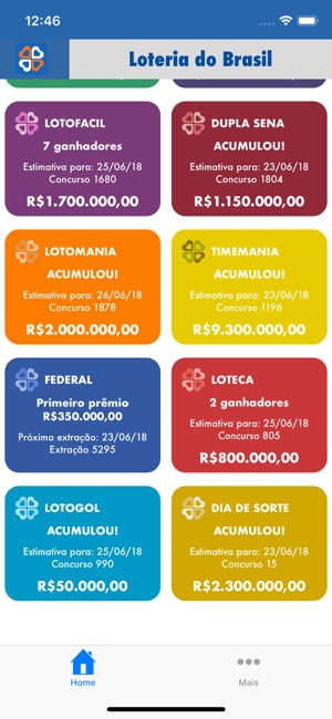 Loteria do Brasil(圖2)-速報App