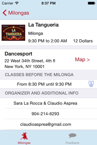 Hoy Milonga New York screenshot 3