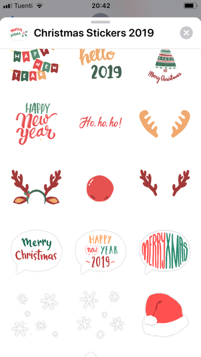 Christmas Year 2019 Stickers screenshot 3