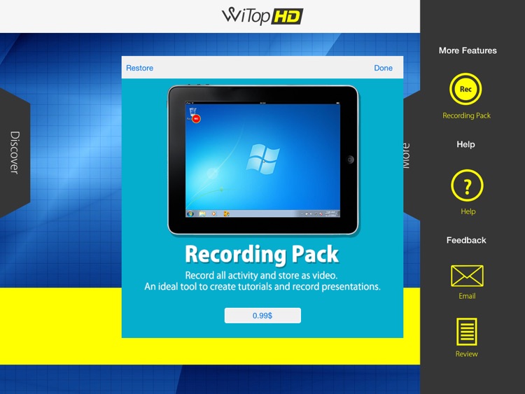 WiTop HD - High Speed Remote Desktop screenshot-3