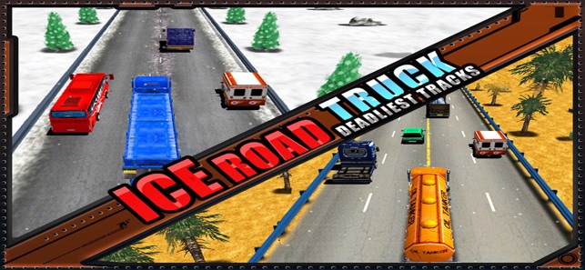 Ice Road Truck Simulator Race