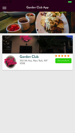 Garden Club App