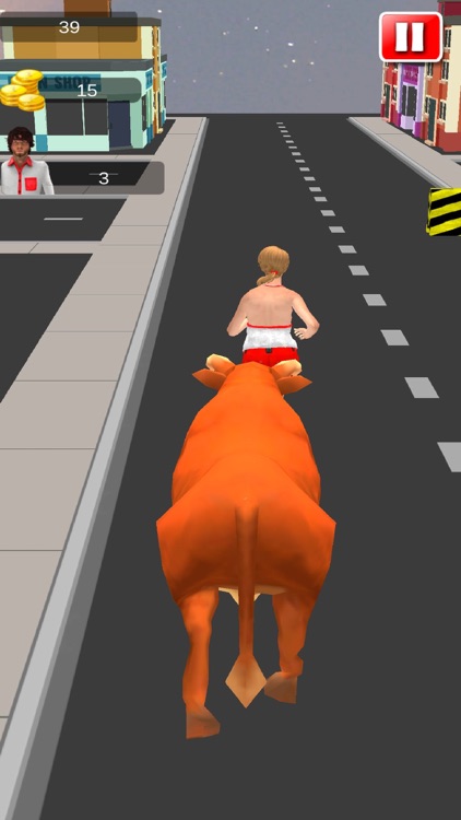 Angry Bull Run screenshot-3