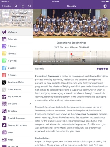 Mount Union Guide - náhled