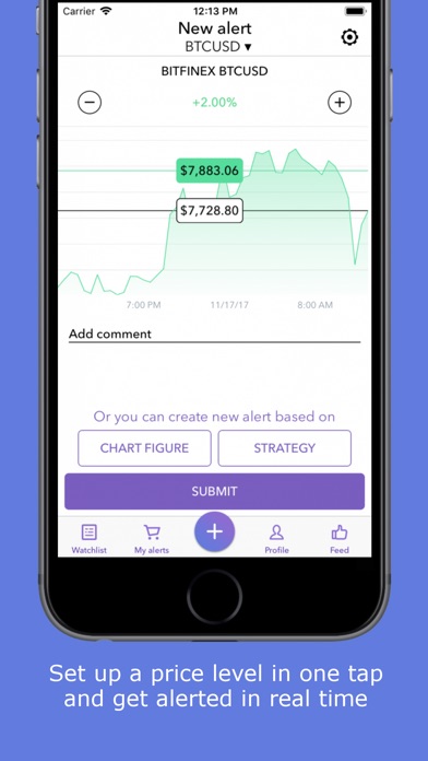 Crypto Alerts & Stock Tracker screenshot 2