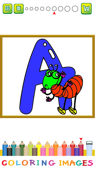 ABC Animals Coloring books screenshot 2