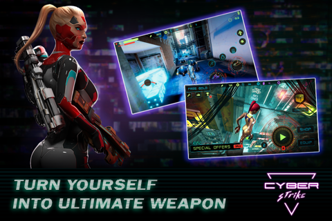 Cyber Strike - Infinite Runner screenshot 4