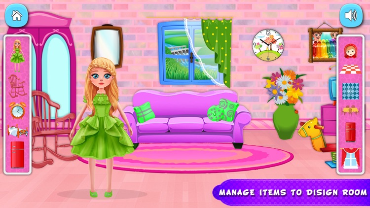 Baby Doll House Decoration screenshot-3