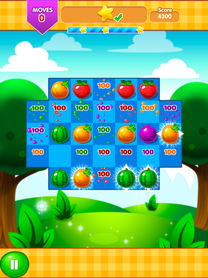 JuiceFresh-水果连线消消乐