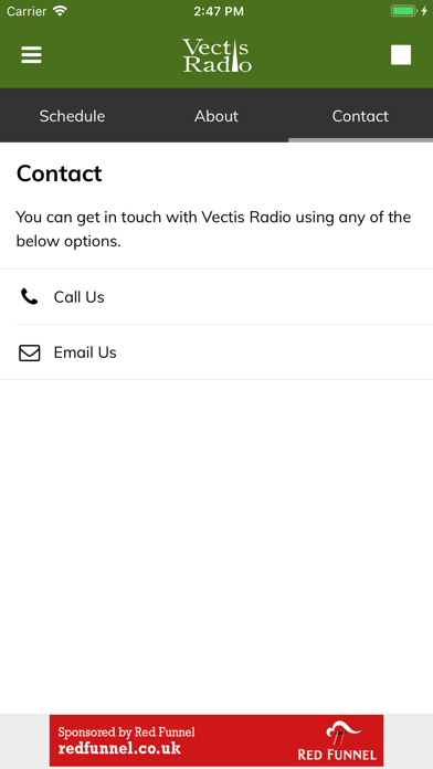 How to cancel & delete Vectis Radio from iphone & ipad 3