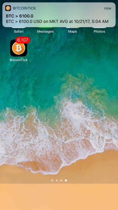 BitcoinTick Pro Bitcoin Ticker screenshot 3