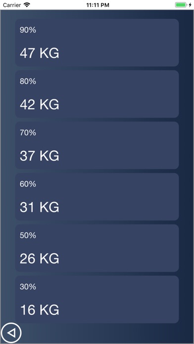 1RM - Musculação screenshot 4