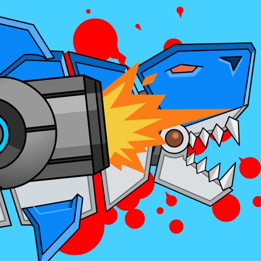 Robot Gun Shark Double Attack iOS App