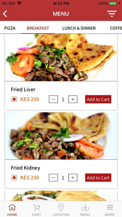 Al – Yusra Restaurant AppScreenshot of 3