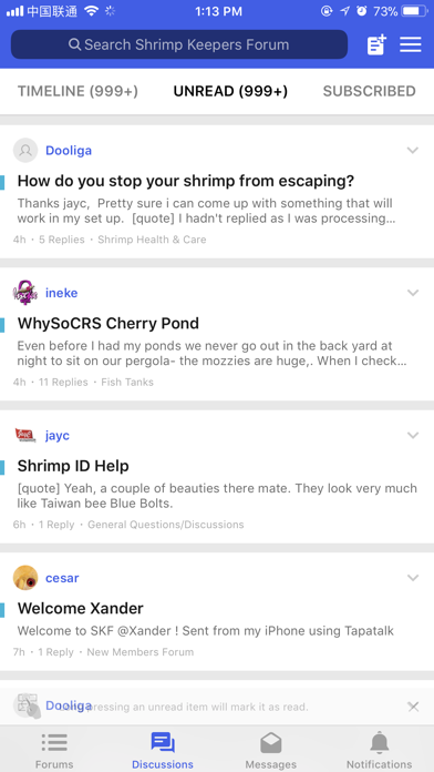 Shrimp Keepers Forum screenshot 3