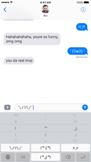 Lenny Keyboard - shrug emoji(圖1)-速報App