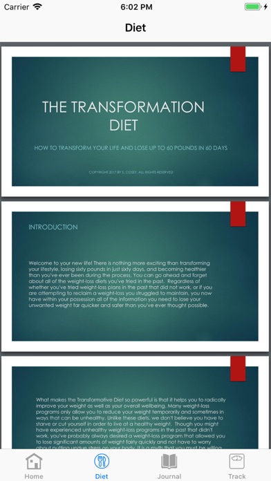 Transformation Diet screenshot 3
