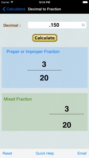 Decimal to Fraction Converter+