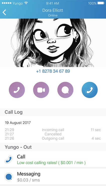 YunGO International Calls
