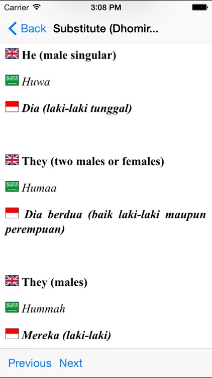 iLearnArabic English Indonesia