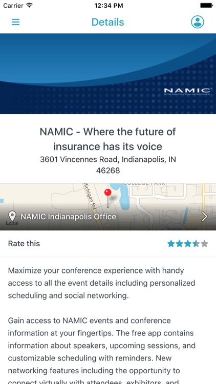 NAMIC Event Guides & Maps