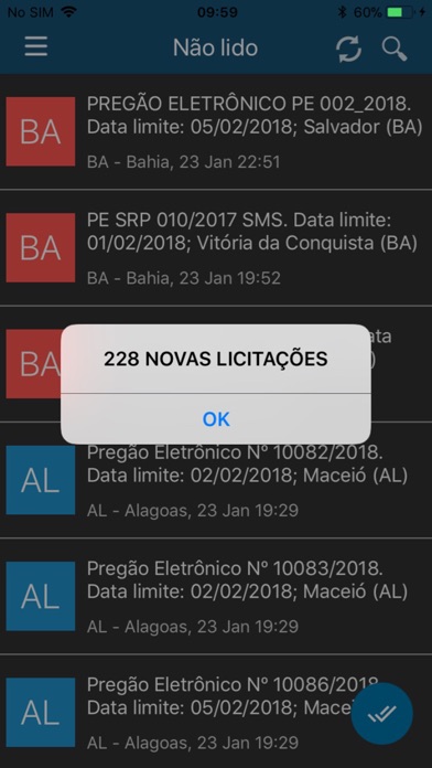 Alerta Licitação screenshot 4