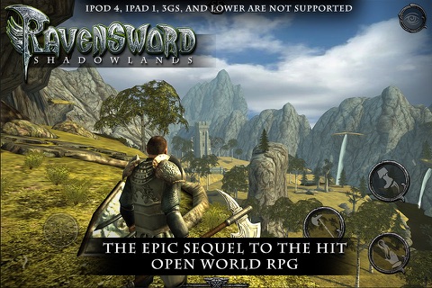 Ravensword: Shadowlands - náhled