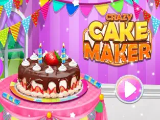 Captura de Pantalla 1 My Crazy Cake Maker Mania iphone