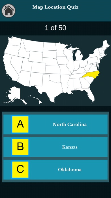 United States Map Tutor screenshot 3