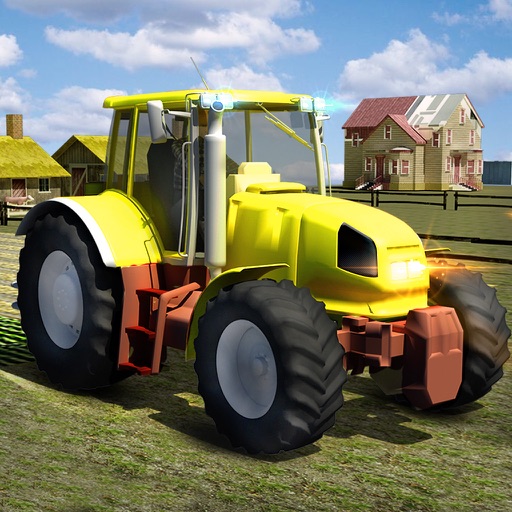 Euro Farm Tractor Driving game Icon