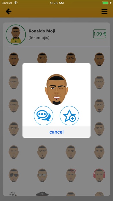 Ronaldo R9 Emoji screenshot 4