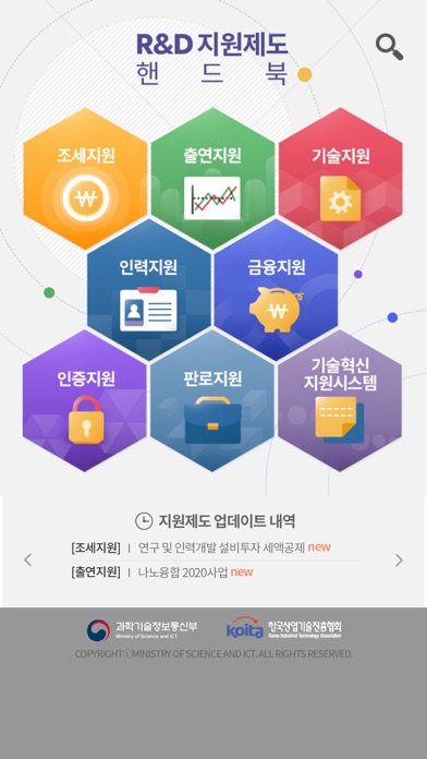 Screenshot #2 pour R&D 지원제도 핸드북