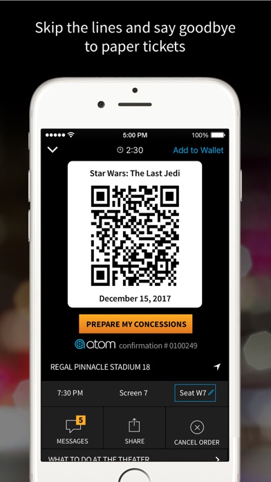 download Atom - Movie Tickets & Times apps 1