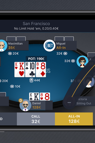 Bet4plus Poker screenshot 2