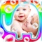 Fun Photo Frames helps you create awesome looking frames with your babies, kids,family members, friends, lovers