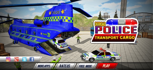 Offroad Police Transport Cargo(圖1)-速報App