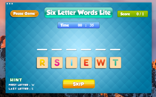 Six Letter Words Lite(圖2)-速報App