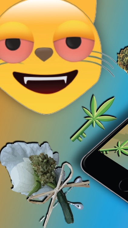 Vibin Weed Emoji Keyboard