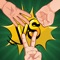 Rock Paper Scissor Epic Battle Childhood Game Methodologies is very classic, unique, challenging and addictive game