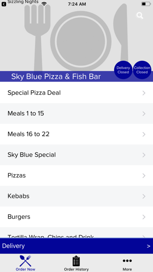 Sky Blue Pizza Fish Bar(圖2)-速報App