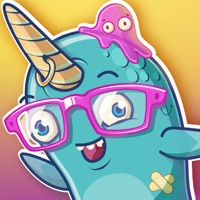 Unicorn shark party disco ball