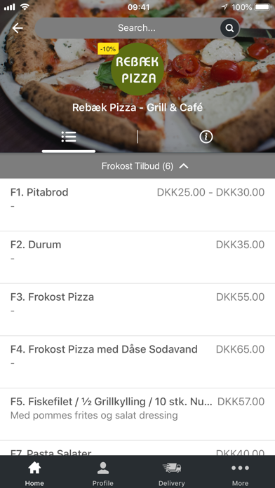 Rebæk Pizza screenshot 3
