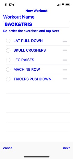 SRFG Simple Workout Tracker(圖3)-速報App