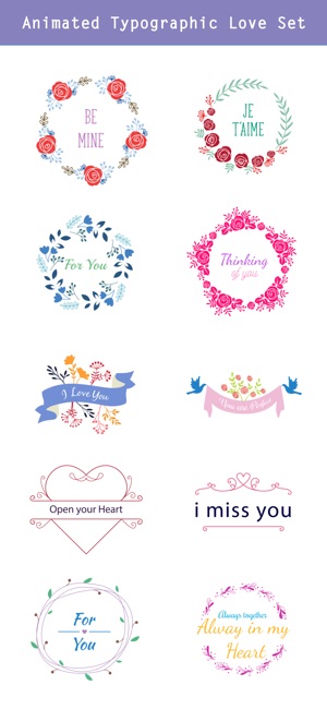 Happy Love Stickers - Animated(圖3)-速報App