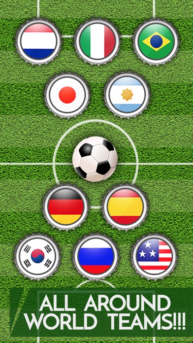 Soccer cap - Score goals with the finger screenshot 2