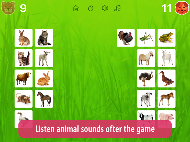 ‎Farm Pairs - Match Animals Screenshot