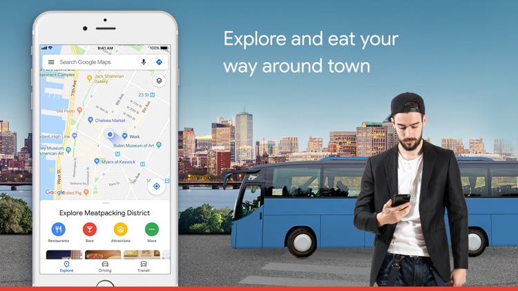Google Maps - Transit & Food screenshot-1