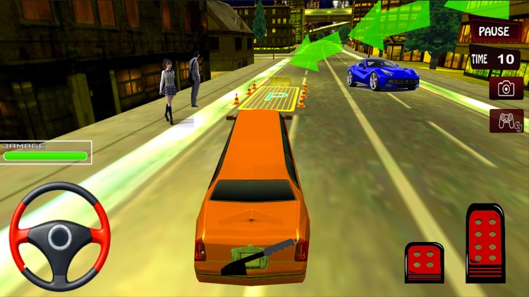 Limo City Car Driver Simulator screenshot-3