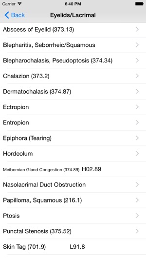 ICD-10 Reference for Optometry(圖1)-速報App