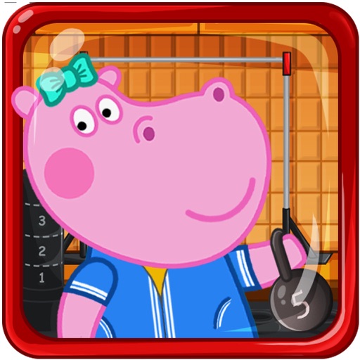 Fitness Games: Hippo Trainer iOS App